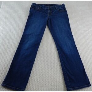Calvin Klein jeans womens size 12 dark wash straight leg denim